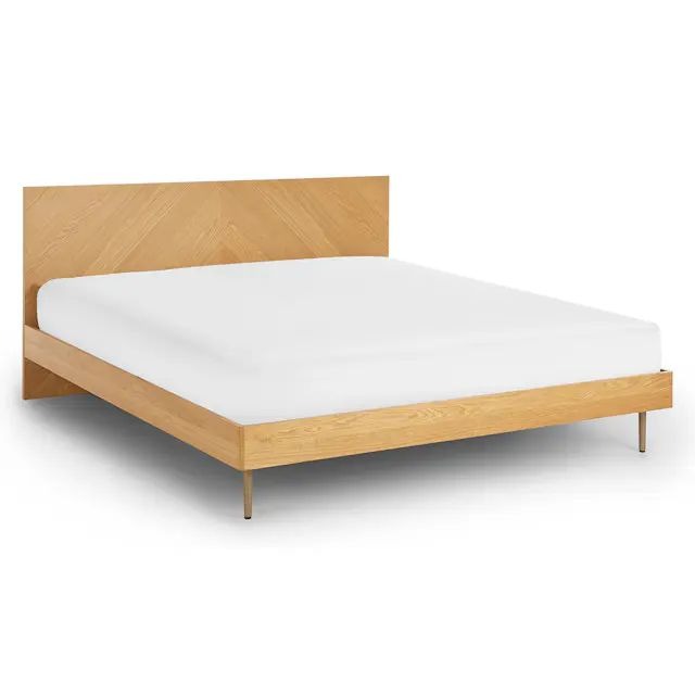 Wooden bed