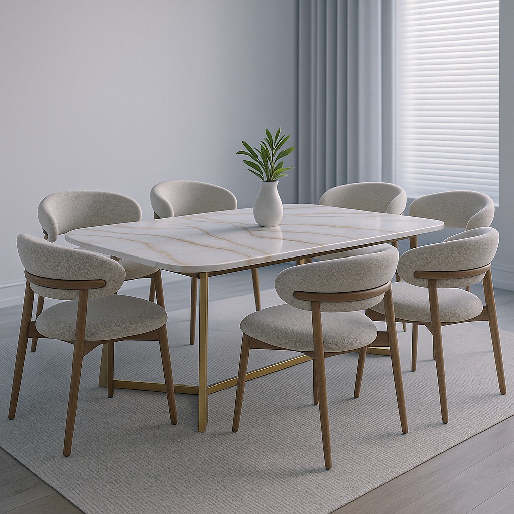 Epoxy texture art table - view 2