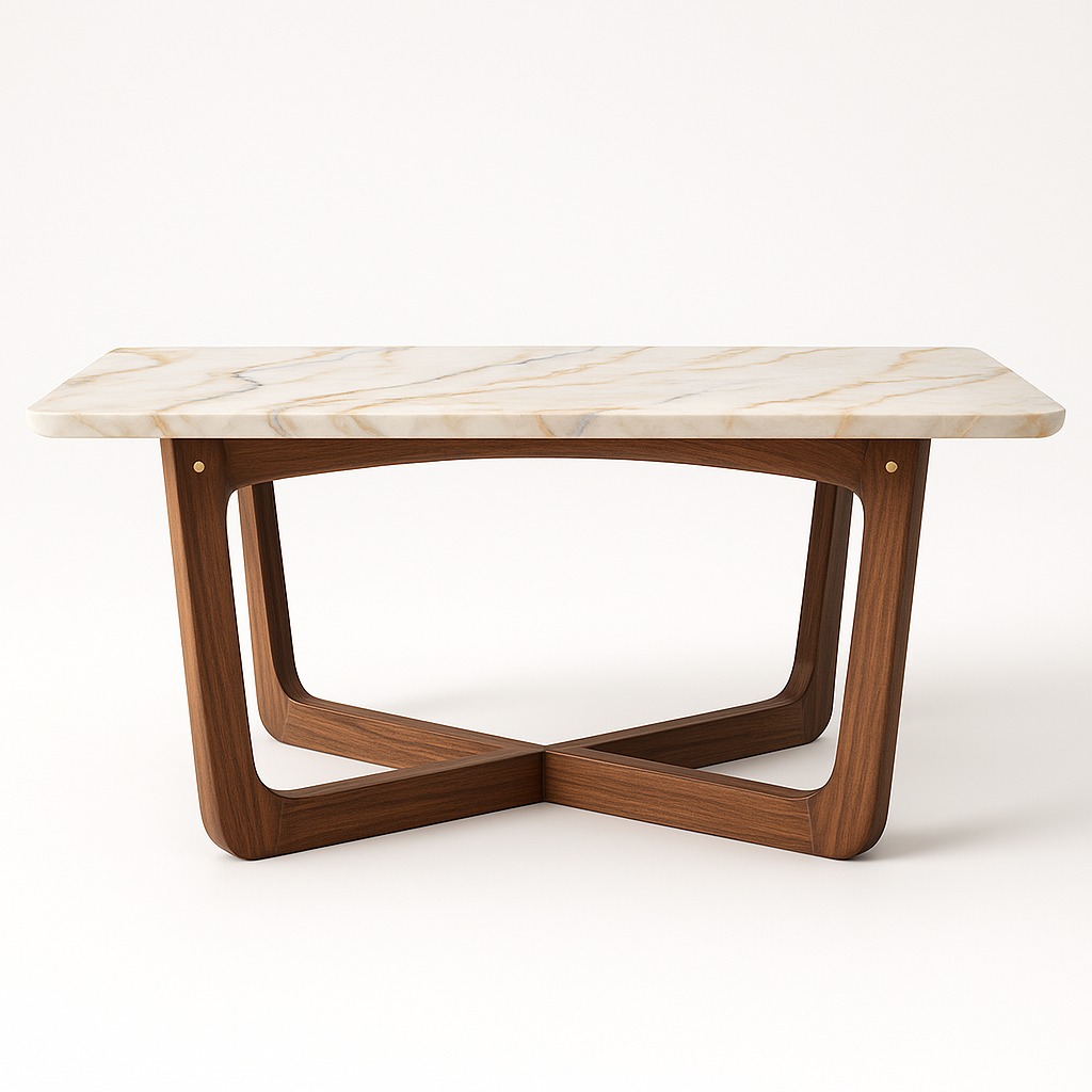 Epoxy texture art table