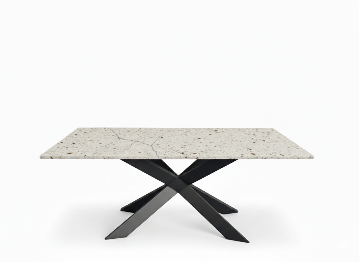 Marble dining table (6 seater)
