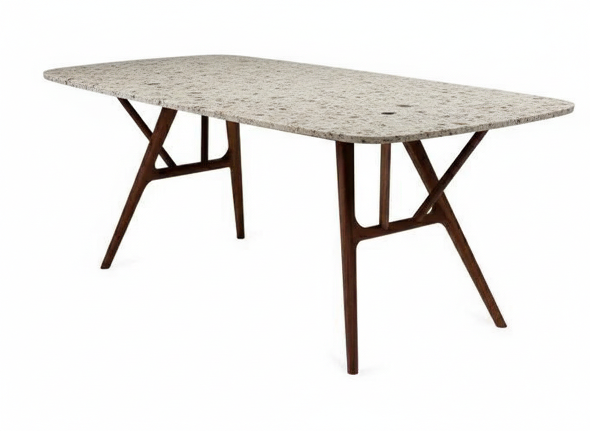 Marble dining table (6 seater)