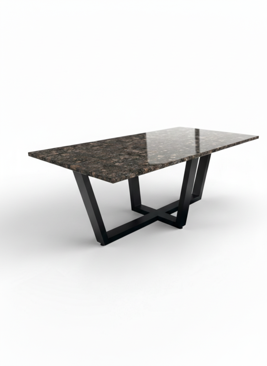 Marble dining table (6 seater)